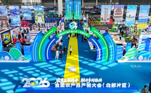 2026年全国农产品产销大会(北部片区)开幕式在临沂市举行